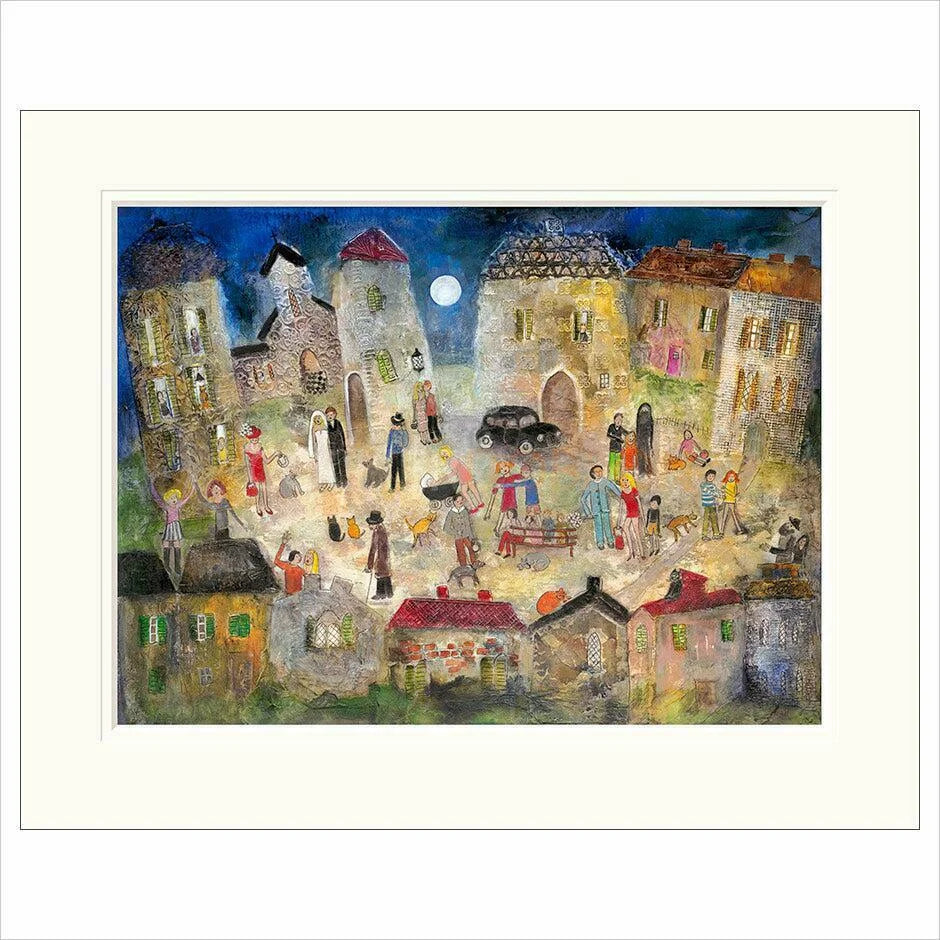 Celebration Mounted Limited edition print by Rosa Sepple