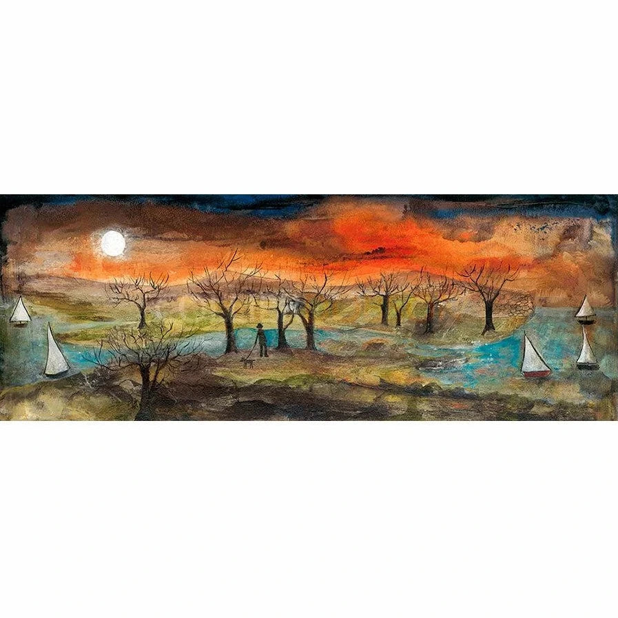 Red Sky in the Morning Limited Edition Print by Rosa Sepple