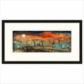 Red Sky in the Morning Framed Limited Edition Print by Rosa Sepple