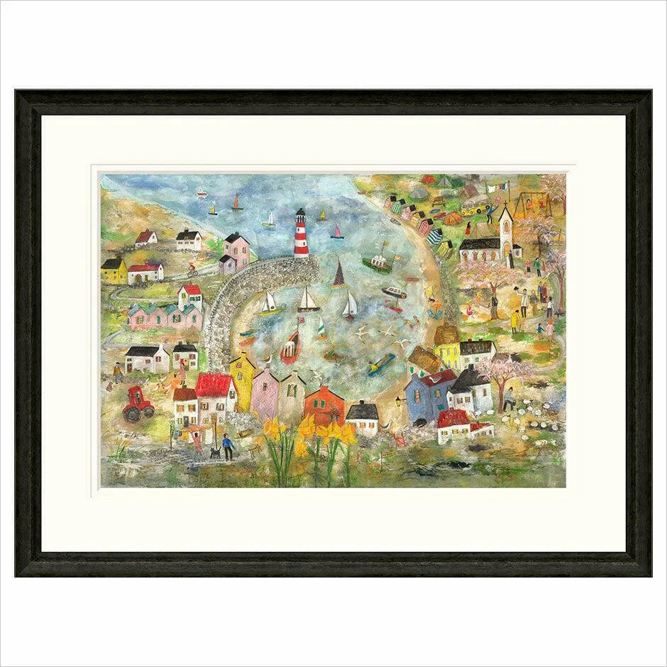 The Cove Framed Limited Edition Print by Rosa Sepple