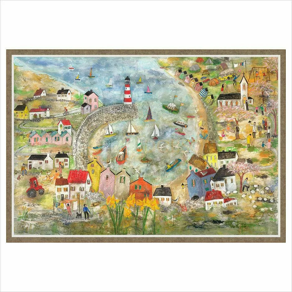 The Cove Framed Artist's proof Print by Rosa Sepple