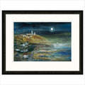 Coastal Village Framed Limited Edition Print by Rosa Sepple