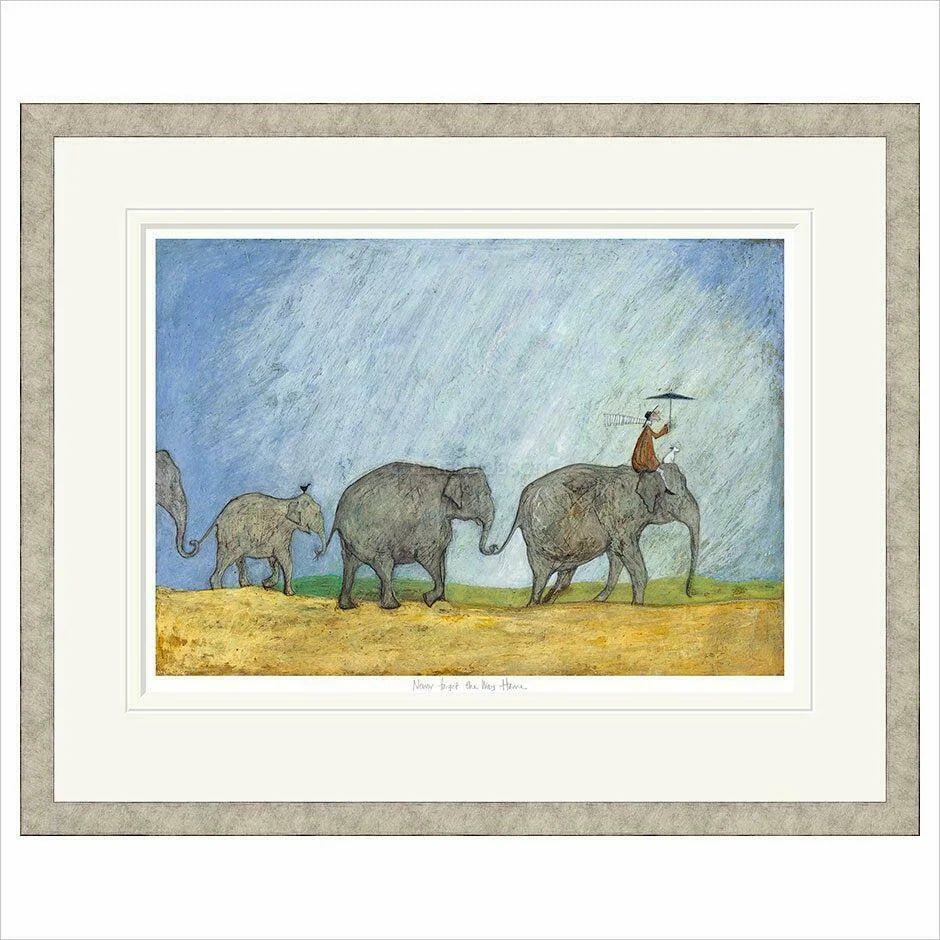 Never Forget the Way Home Framed Limited Edition Print by Sam Toft