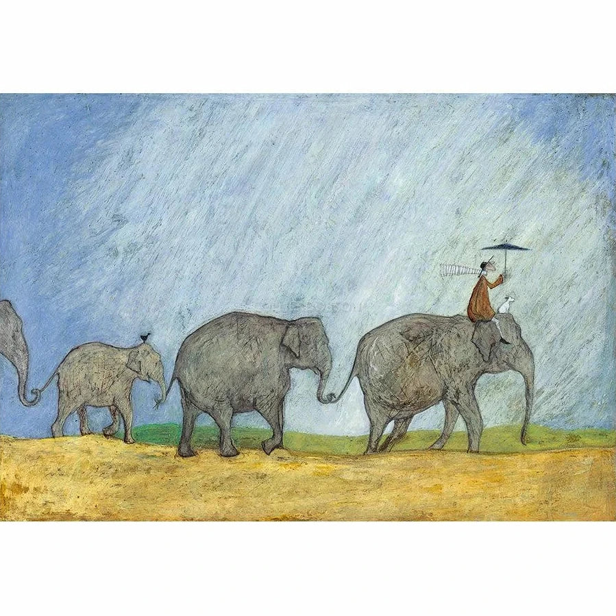 Never Forget the Way Home Limited Edition Print by Sam Toft