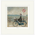 No Cycling Mounted Limited Edition Print by Sam Toft