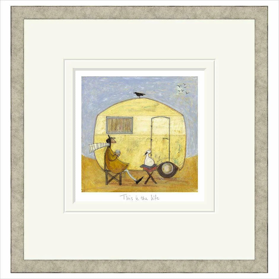 This is the Life Framed Limited Edition Print by Sam Toft
