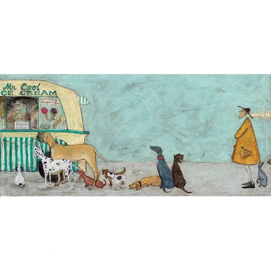 Waiting for Mr Cool Limited Edition Print by Sam Toft