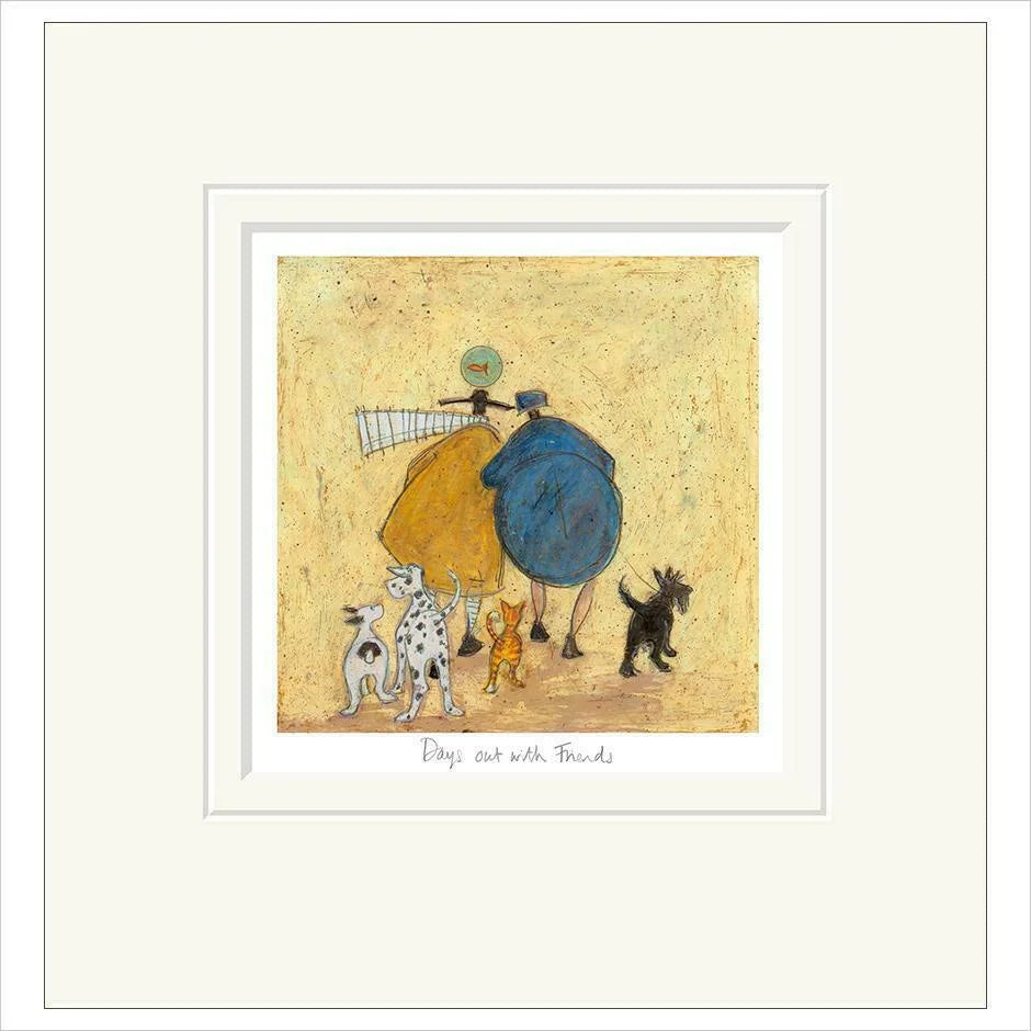 Days Out With Friends Mounted Limited Edition Print by Sam Toft