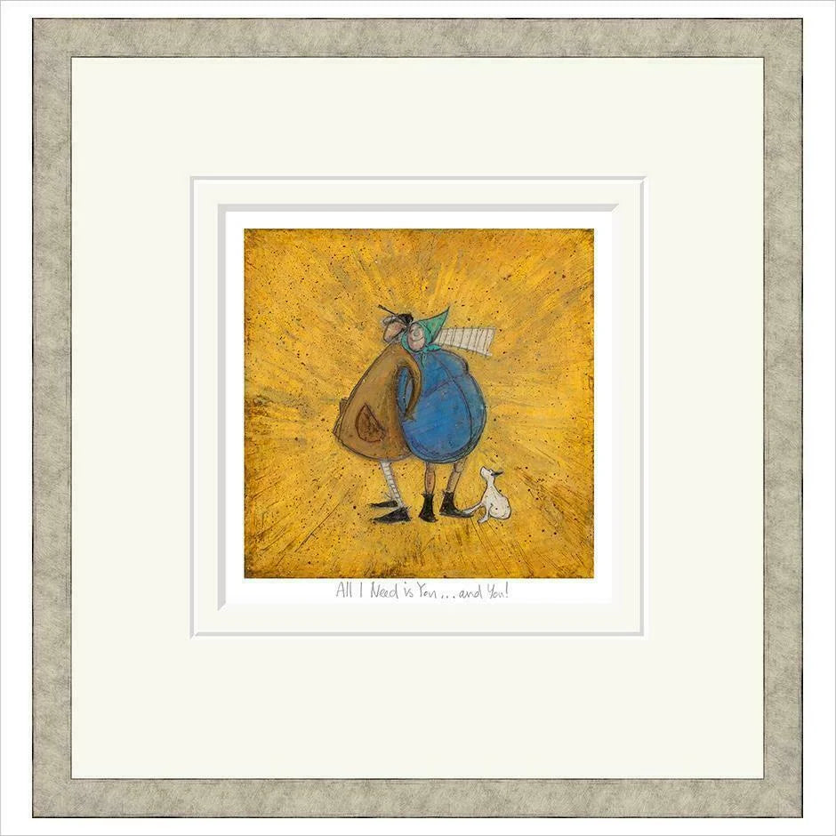 All I Need is You...and You Framed Limited Edition Print by Sam Toft