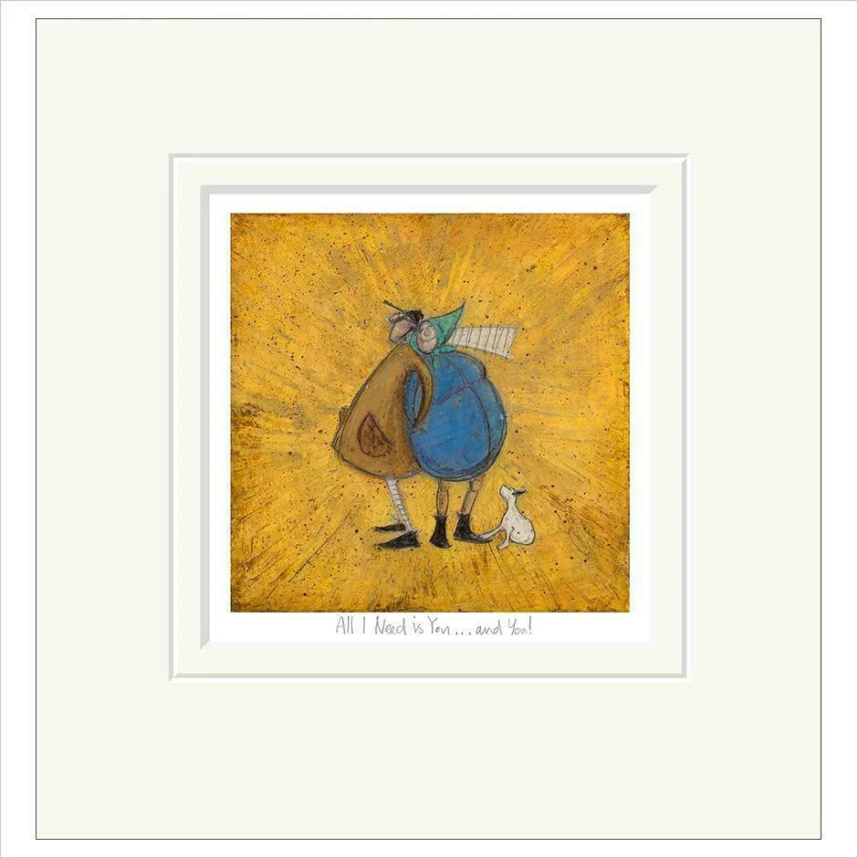 All I Need is You...and You Mounted Limited Edition Print by Sam Toft
