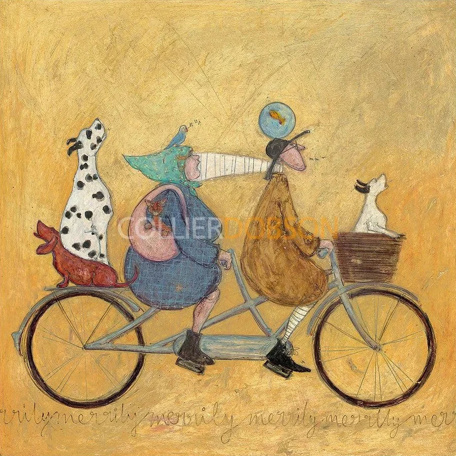 All Together Now Limited Edition Print by Sam Toft