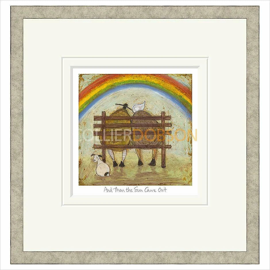 And Then the Sun Came Out Framed Limited Edition Print by Sam Toft