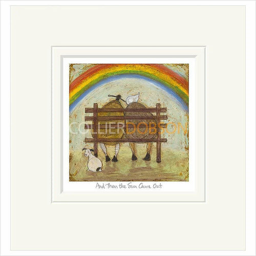 And Then the Sun Came Out Mounted Limited Edition Print by Sam Toft