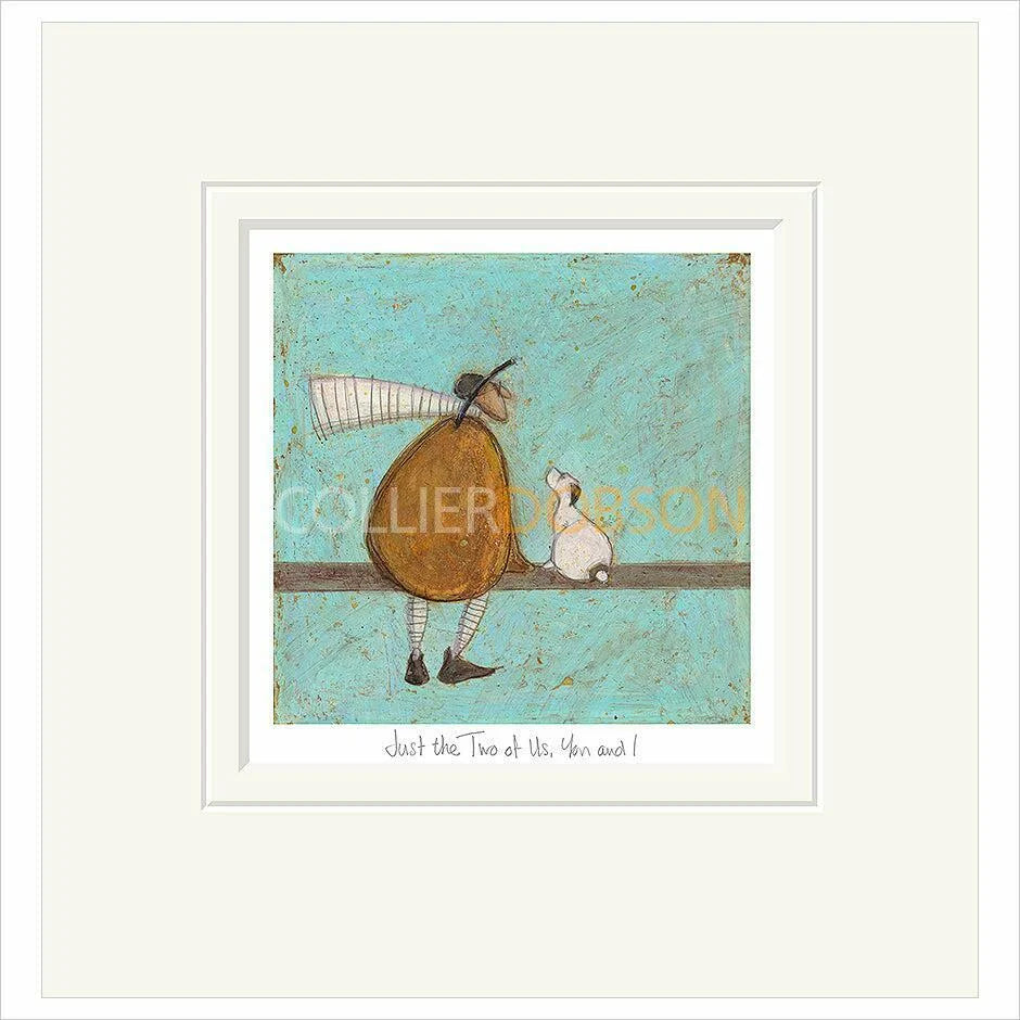 Just the Two of Us, You and I Mounted Limited Edition Print by Sam Toft