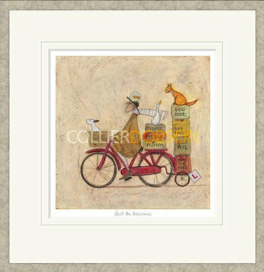 Just the Necessaries Framed Limited Edition Print by Sam Toft