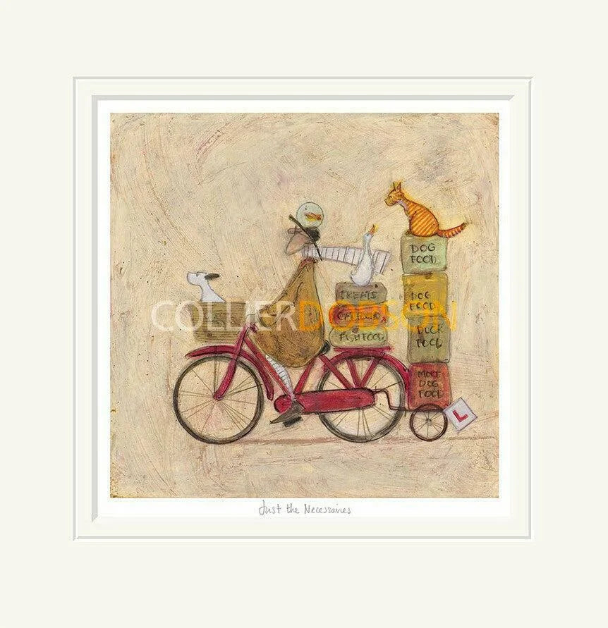 Just the Necessaries Mounted Limited Edition Print by Sam Toft