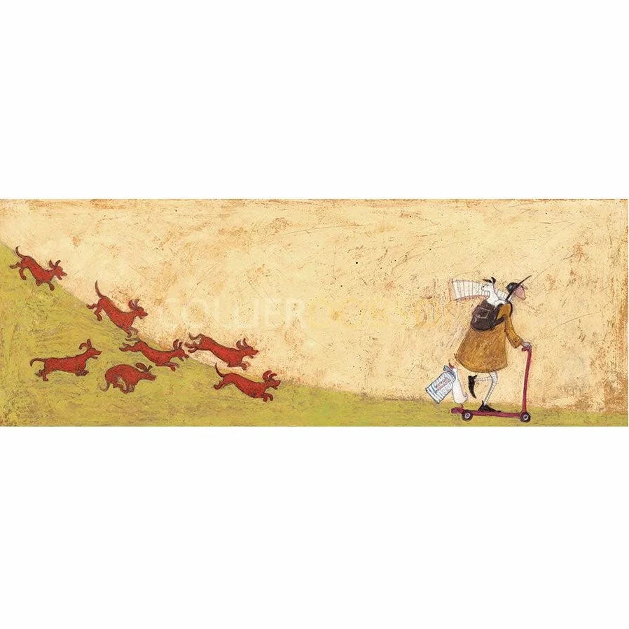The Sandwich Thief Strikes Again Limited Edition print by Sam Toft