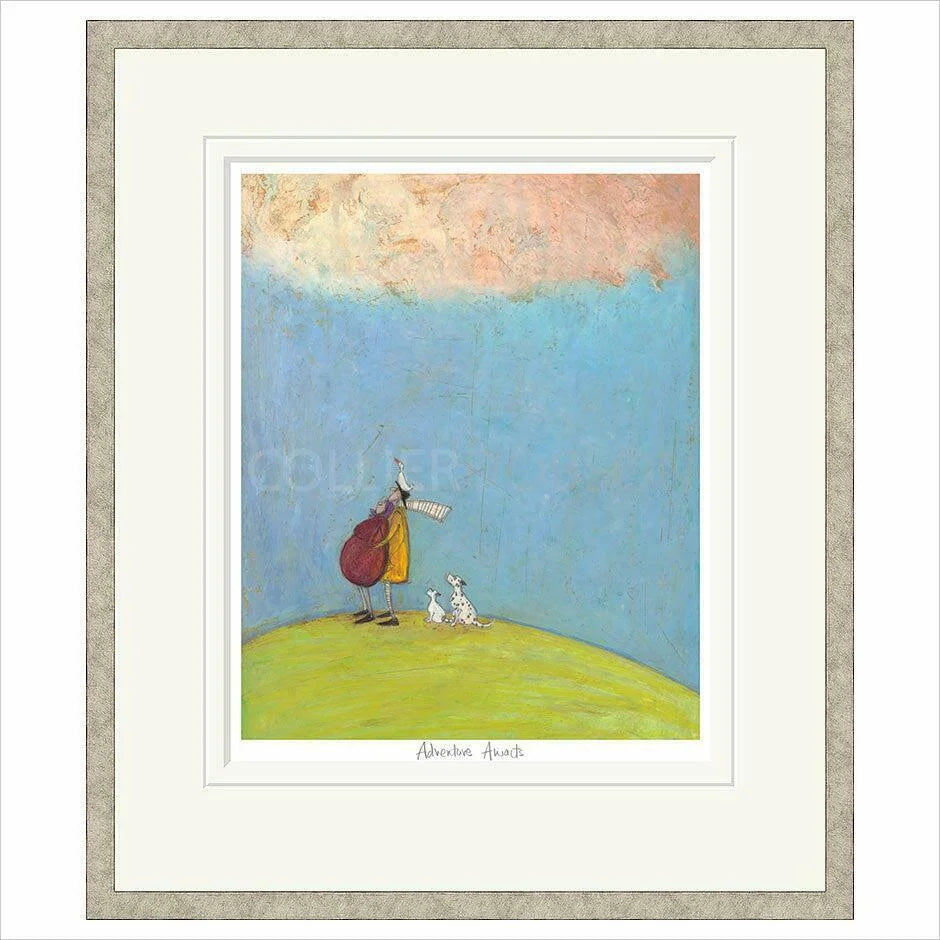 Adventure Awaits Framed Limited Edition Prints by Sam Toft