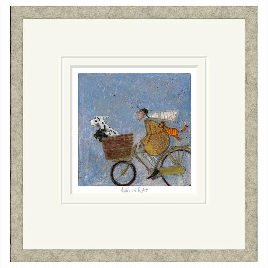 Hold on Tight Framed Limited Edition Print by Sam Toft