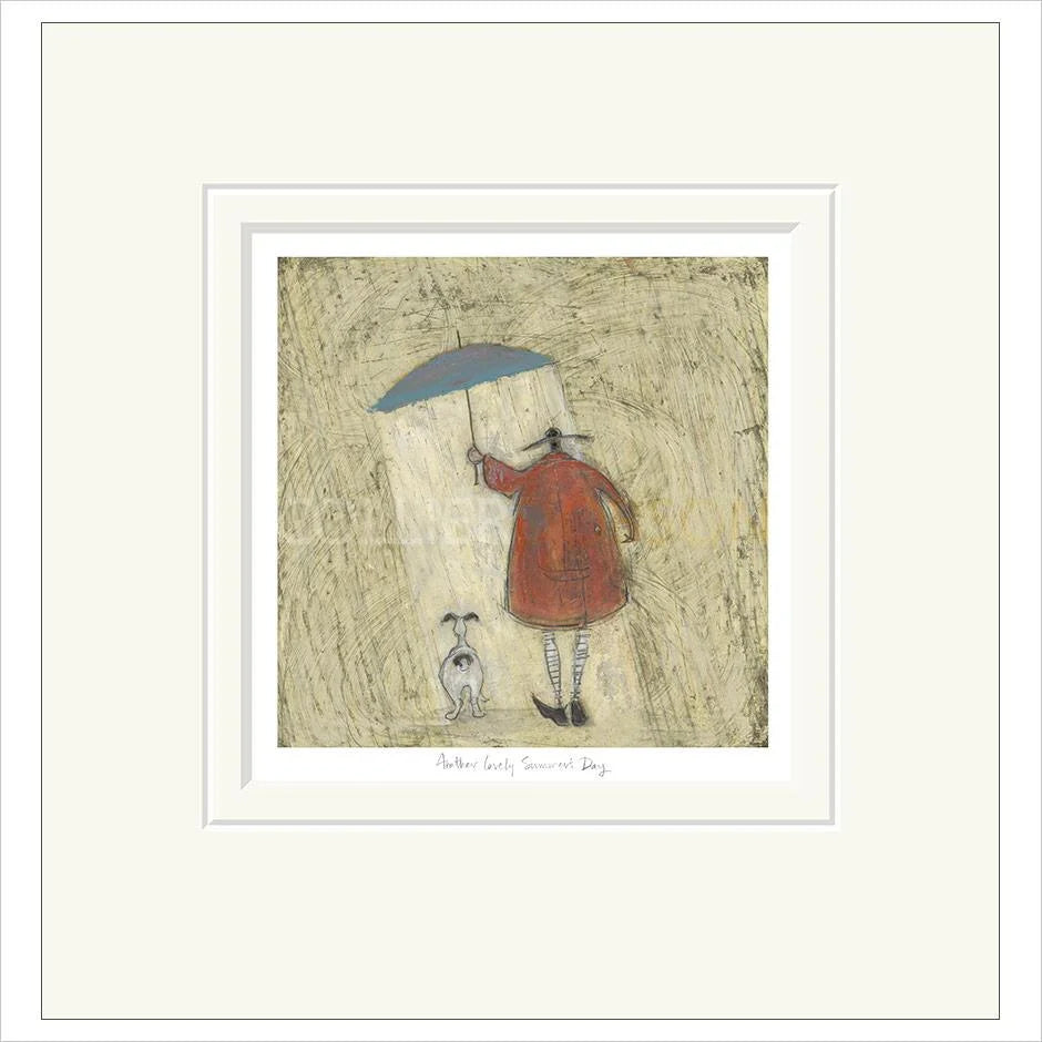 Another Lovely Summer's Day Mounted Limited Edition Print by Sam Toft