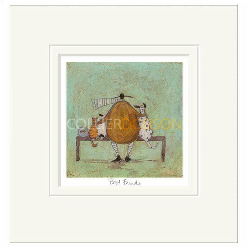 Best Friends Mounted Limited Edition Print by Sam Toft