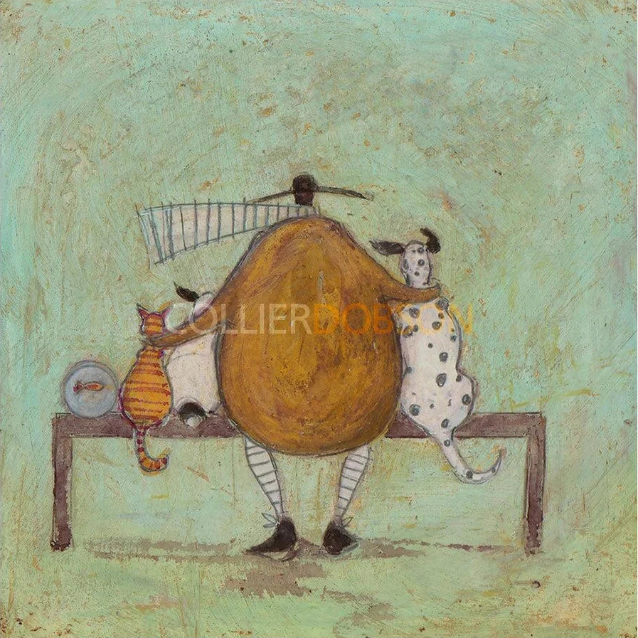 Best Friends Limited Edition Print by Sam Toft