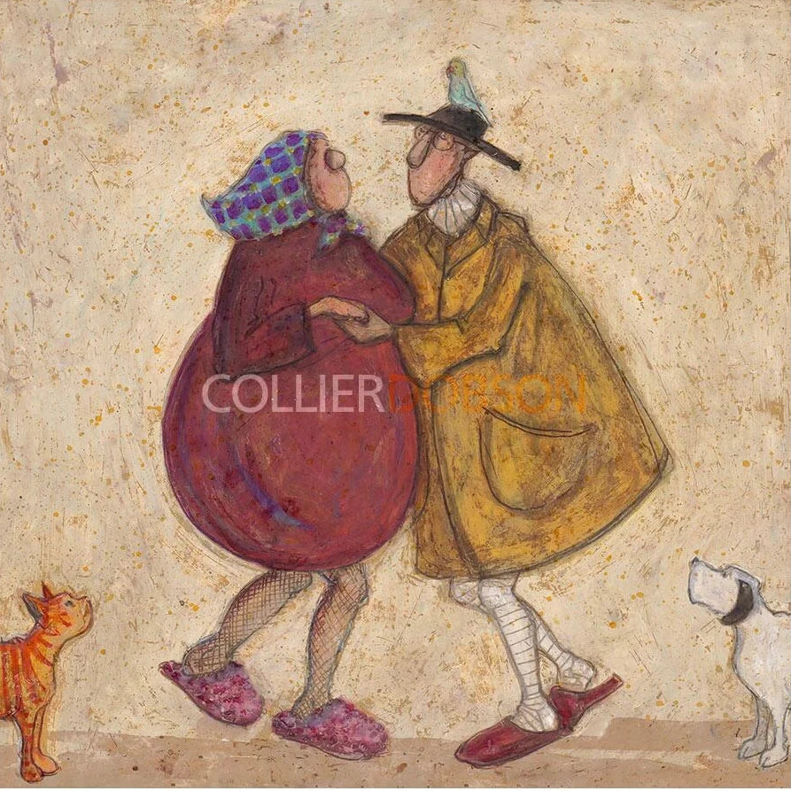Dancing in our Slippers Limited Edition Print by Sam Toft