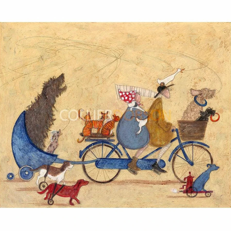 Free Wheeling Spirits - Remarque Limited Edition Print by Sam Toft