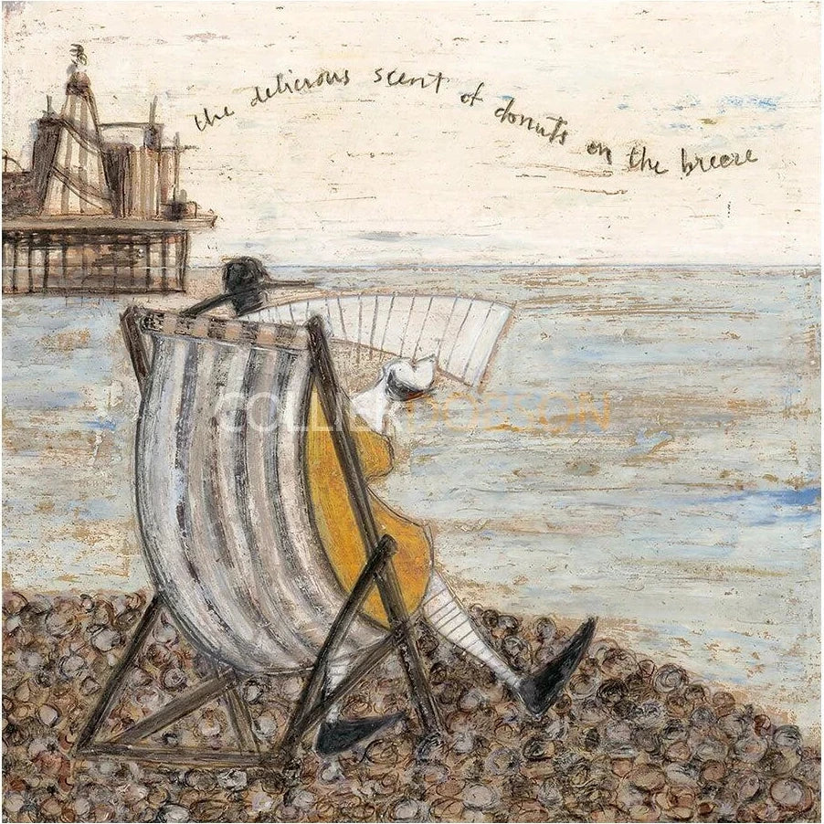 On the Breeze Limited Edition Print by Sam Toft