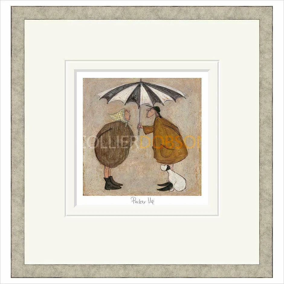 Pucker Up Framed Limited Edition Print by Sam Toft