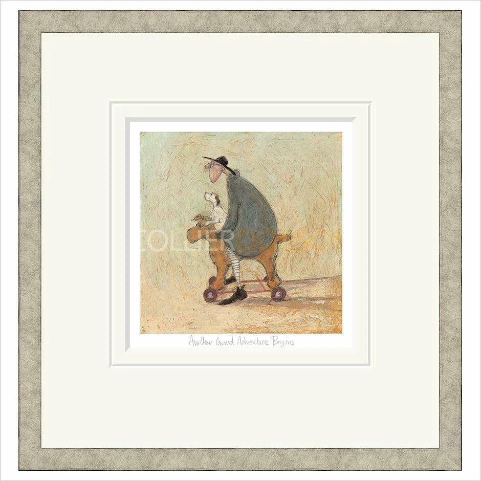 Another Grand Adventure Begins Framed Limited Edition Print by Sam Toft 