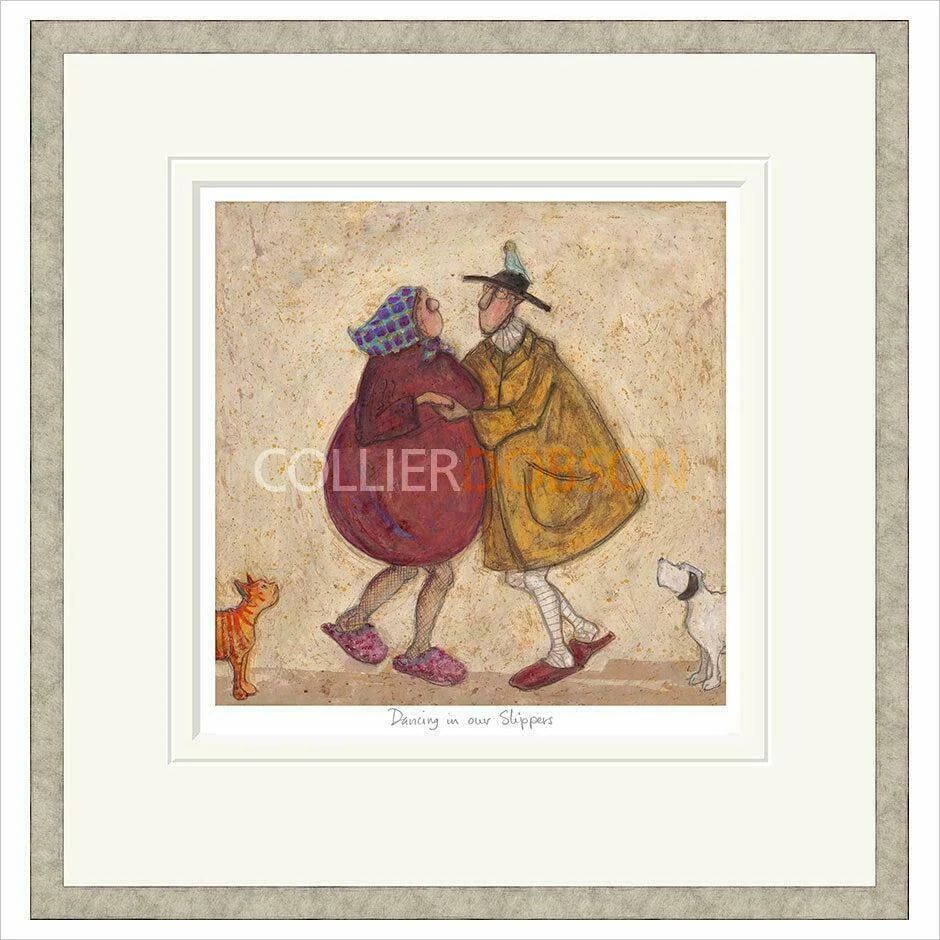 Dancing in our Slippers Framed Limited Edition Print by Sam Toft