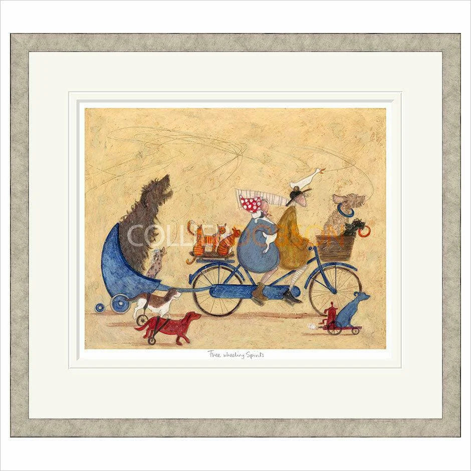 Free Wheeling Spirits Framed Limited Edition Print by Sam Toft
