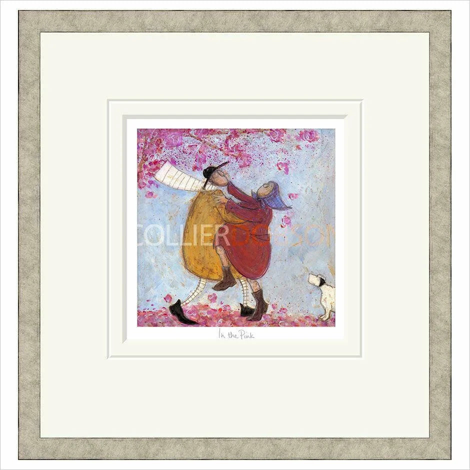 In the Pink Framed Limited Edition Print by Sam Toft