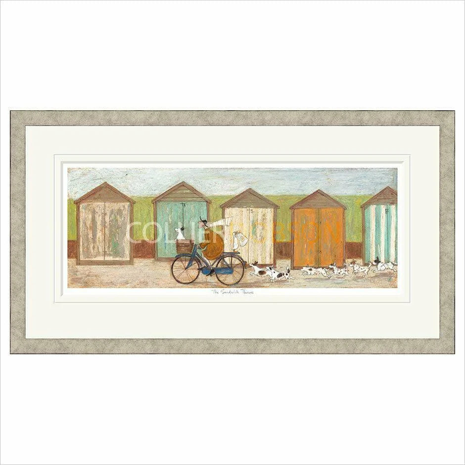 The Sandwich Thieves Framed Limited Edition Print by Sam Toft