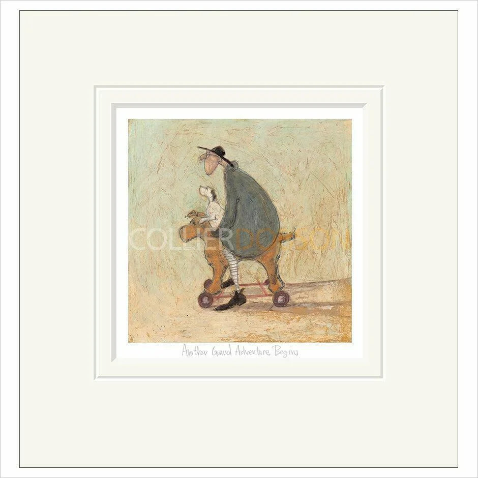 Another Grand Adventure Begins Mounted Limited Edition Print by Sam Toft