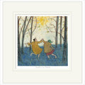Barefoot in the Bluebells Mounted Limited Edition Print by Sam Toft