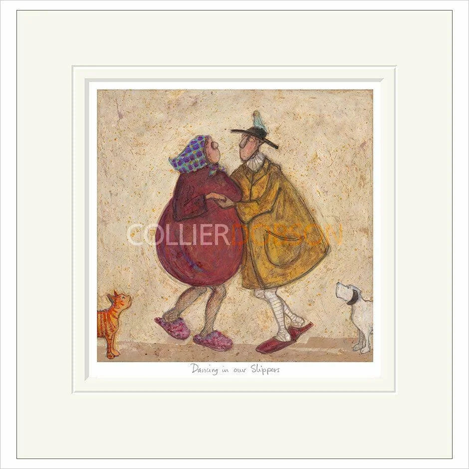 Dancing in our Slippers Mounted Limited Edition Print by Sam Toft