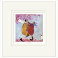 In the Pink Mounted Limited Edition Print. by Sam Toft