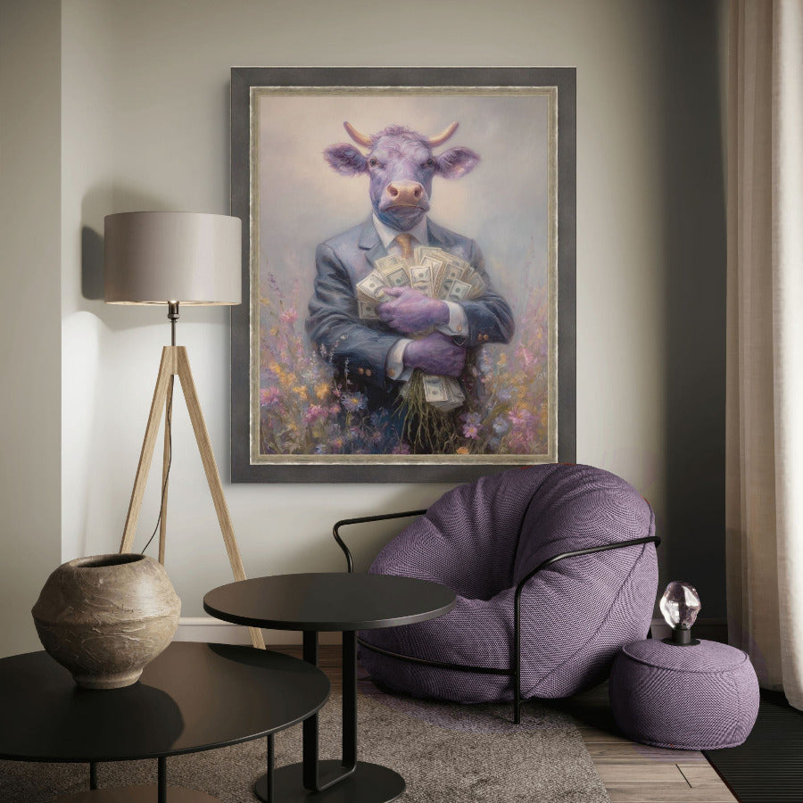 The Cash Cow Effect by Boid in a stylish living room setting